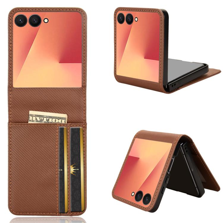 Card Slot PU Leather PC Phone Case