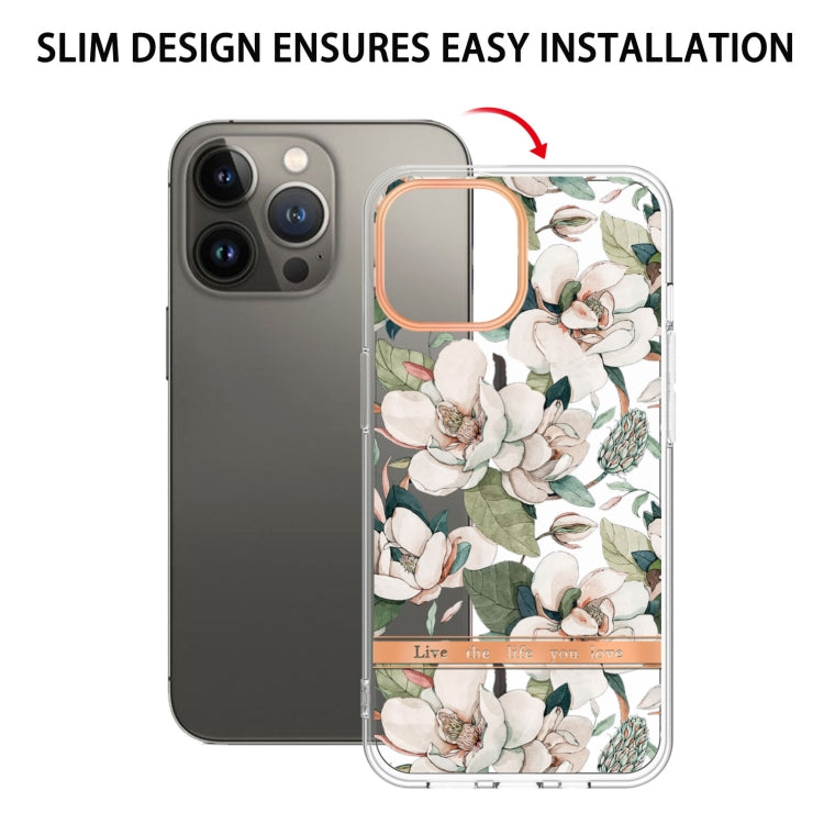 Flowers and Plants Series IMD TPU Phone Case, For iPhone 16 Pro Max, For iPhone 16 Pro, For iPhone 16 Plus, For iPhone 16, For iPhone 15 Pro Max