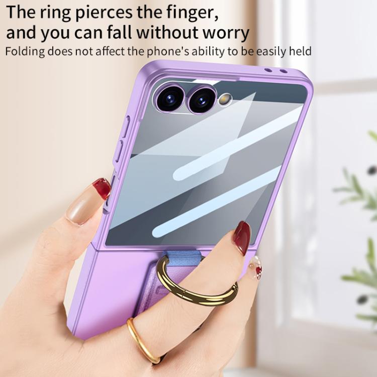 GKK Integrated Ultrathin Shockproof Phone Case with Ring Wrist Strap
