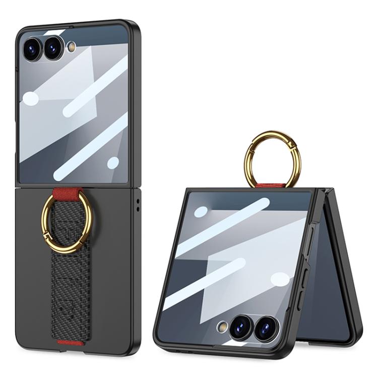 GKK Integrated Ultrathin Shockproof Phone Case with Ring Wrist Strap