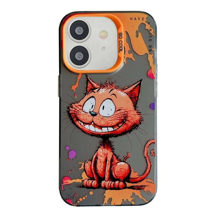 Animal Pattern Oil Painting Series PC + TPU Phone Case, For iPhone 11