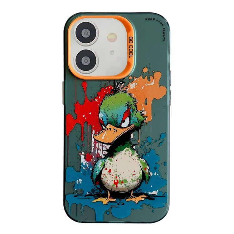 Animal Pattern Oil Painting Series PC + TPU Phone Case, For iPhone 12