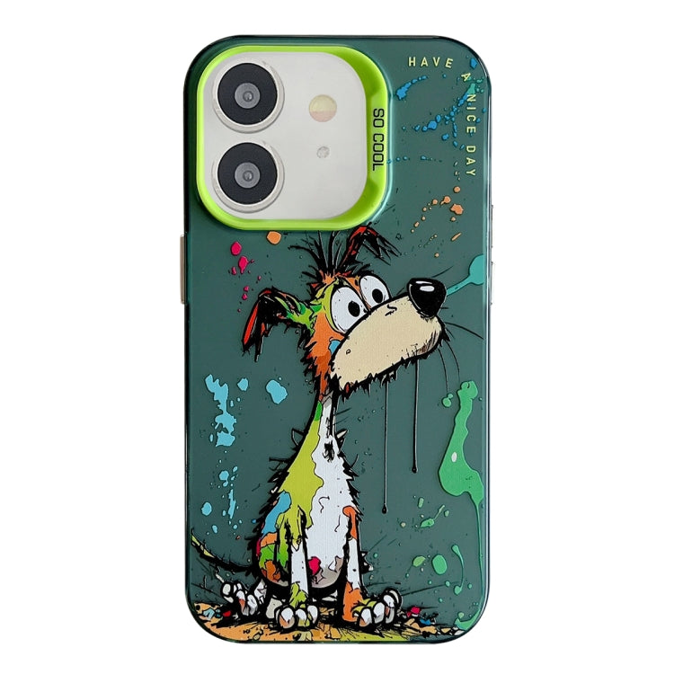 Animal Pattern Oil Painting Series PC + TPU Phone Case, For iPhone 12