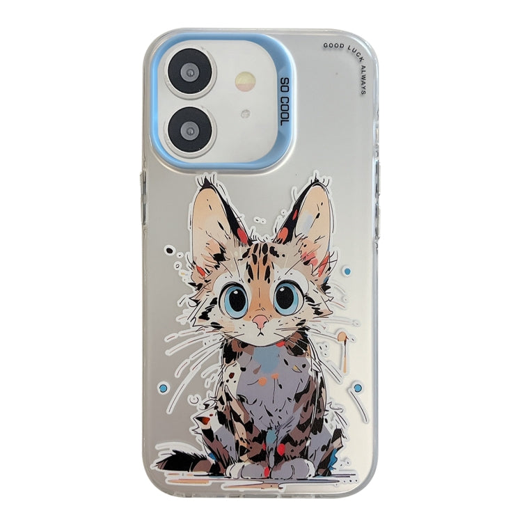 Animal Pattern Oil Painting Series PC + TPU Phone Case, For iPhone 12