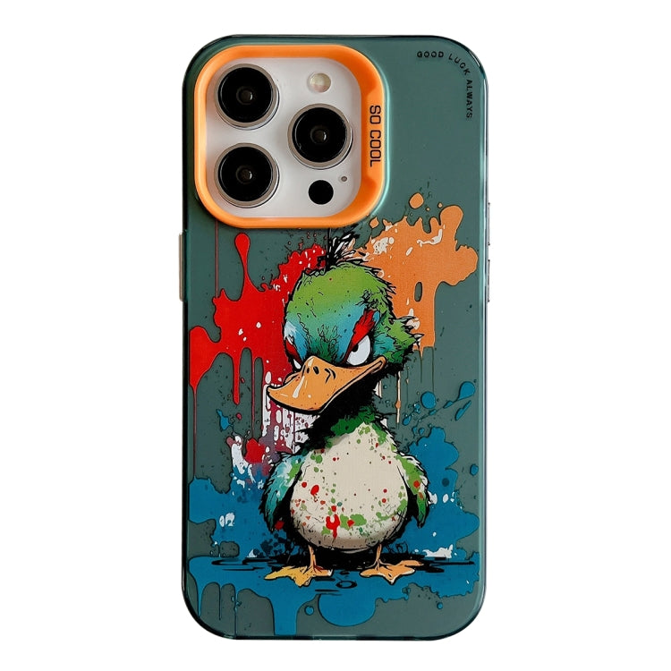 Animal Pattern Oil Painting Series PC + TPU Phone Case, For iPhone 12 Pro