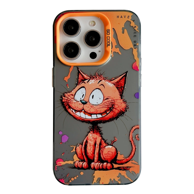 Animal Pattern Oil Painting Series PC + TPU Phone Case, For iPhone 12 Pro