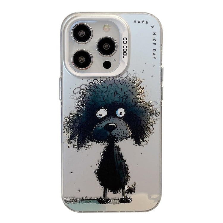 Animal Pattern Oil Painting Series PC + TPU Phone Case, For iPhone 12 Pro