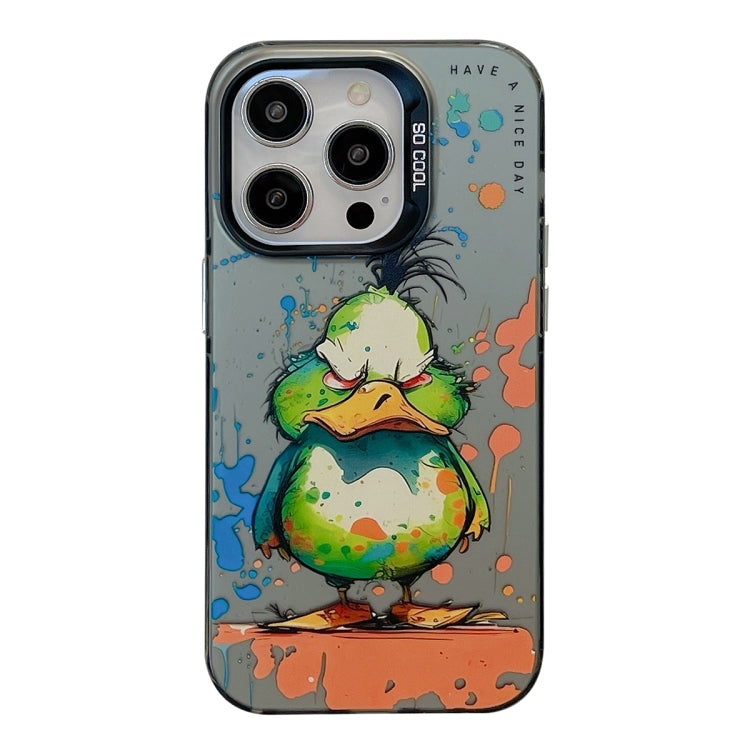 Animal Pattern Oil Painting Series PC + TPU Phone Case, For iPhone 12 Pro