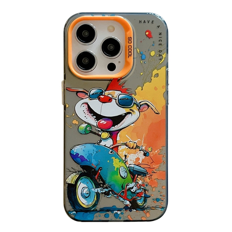 Animal Pattern Oil Painting Series PC + TPU Phone Case, For iPhone 12 Pro Max