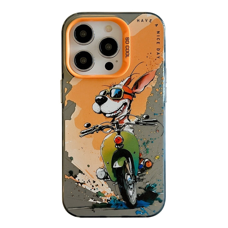 Animal Pattern Oil Painting Series PC + TPU Phone Case, For iPhone 12 Pro Max