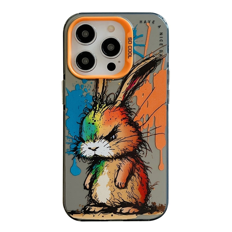 Animal Pattern Oil Painting Series PC + TPU Phone Case, For iPhone 12 Pro Max