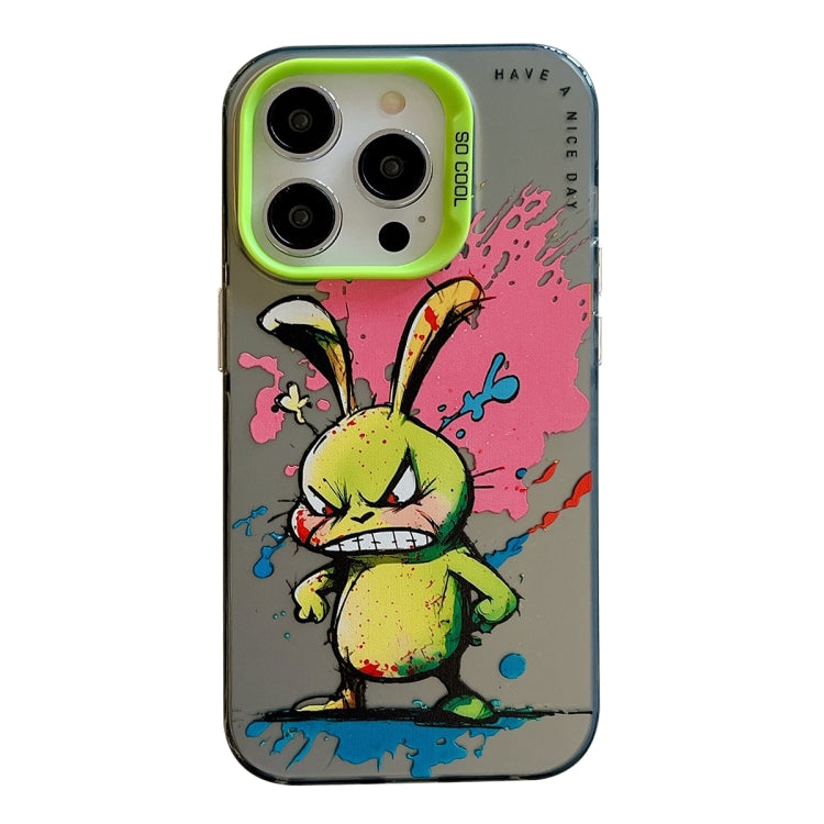 Animal Pattern Oil Painting Series PC + TPU Phone Case, For iPhone 13 Pro Max