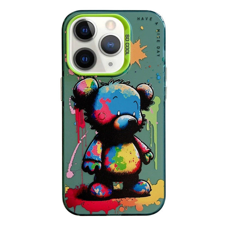 Animal Pattern Oil Painting Series PC + TPU Phone Case, For iPhone 11 Pro Max