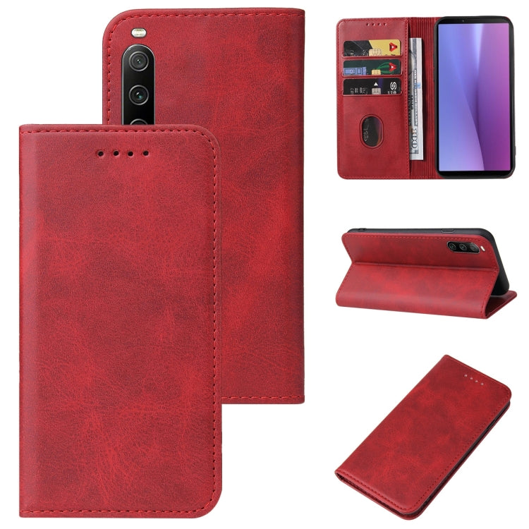 Magnetic Closure Leather Phone Case, For Sony Xperia 1 V, For Sony Xperia 10 V, For Sony Xperia 1 IV, For Sony Xperia 10 IV