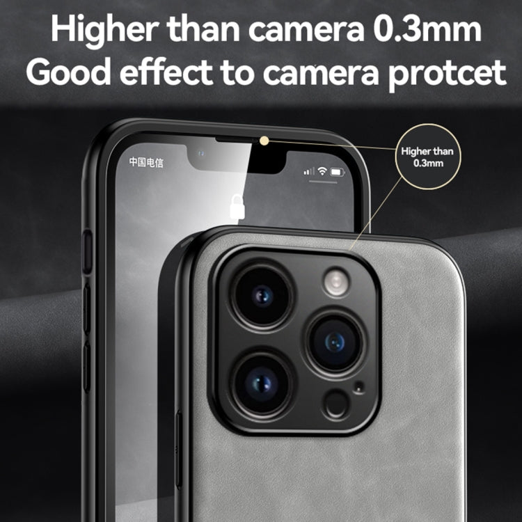 Skin Feel Magnetic Leather Back Phone Case, For iPhone 15, For iPhone 14 Plus, For iPhone 14, For iPhone 14 Pro, For iPhone 14 Pro Max