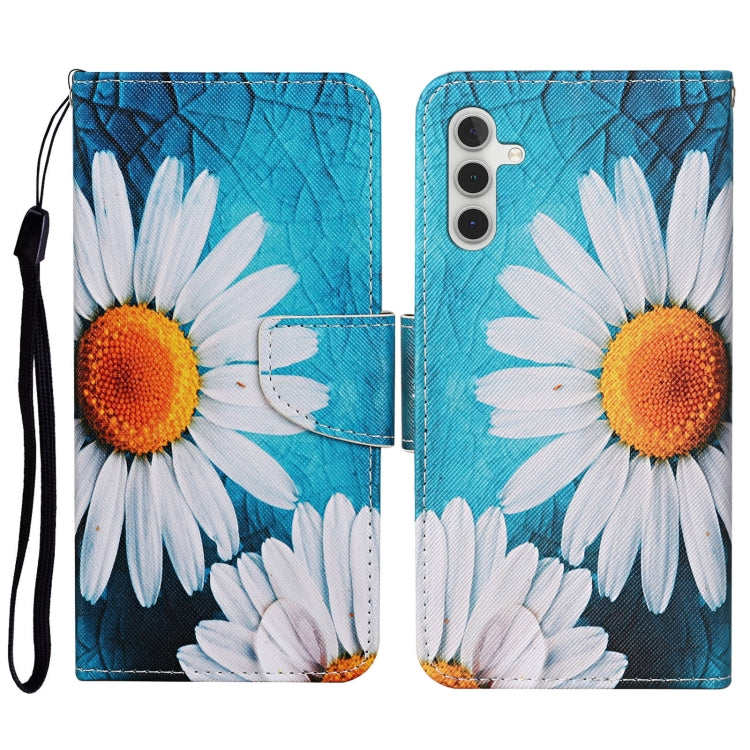 3D Colored Drawing Flip Leather Phone Case, For Samsung Galaxy S23 FE 5G