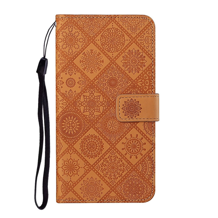 Ethnic Style Embossed Pattern Leather Phone Case, For iPhone 16 Pro Max, For iPhone 16 Pro, For iPhone 16 Plus, For iPhone 16