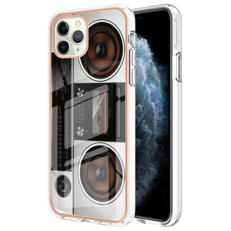 Electroplating Marble Dual-side IMD Phone Case, For iPhone 13 mini, For iPhone 12 / 12 Pro, For iPhone 12 Pro Max, For iPhone 11 Pro Max