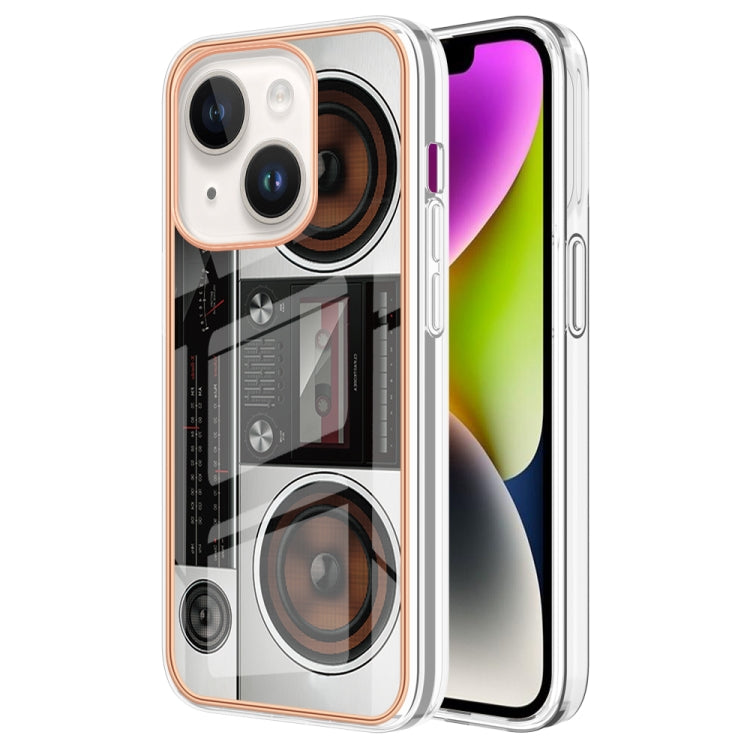 Electroplating Marble Dual-side IMD Phone Case, For iPhone 13 mini, For iPhone 12 / 12 Pro, For iPhone 12 Pro Max, For iPhone 11 Pro Max