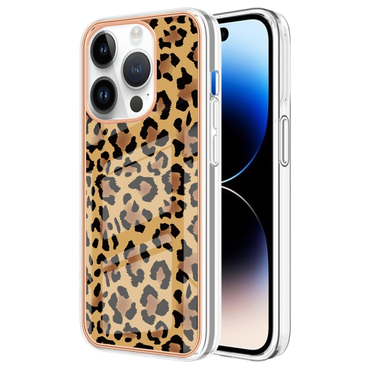 Electroplating Marble Dual-side IMD Phone Case, For iPhone 14 Plus, For iPhone 14, For iPhone 14 Pro, For iPhone 14 Pro Max