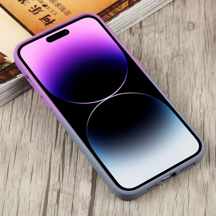 Liquid TPU Silicone Gradient MagSafe Phone Case, For iPhone 15 Pro, For iPhone 15 Plus, For iPhone 15