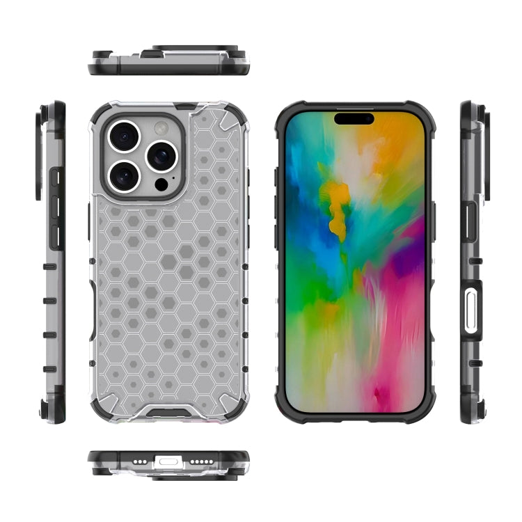 Honeycomb Shockproof Phone Case, For iPhone 16 Pro Max, For iPhone 16 Pro, For iPhone 16 Plus, For iPhone 16, For iPhone 15 Pro Max, For iPhone 15 Pro