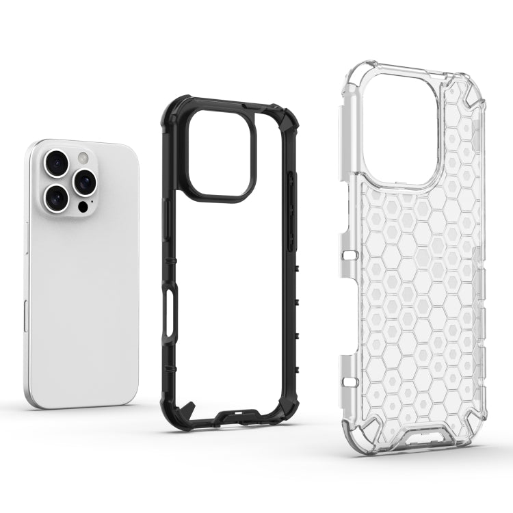 Honeycomb Shockproof Phone Case, For iPhone 16 Pro Max, For iPhone 16 Pro, For iPhone 16 Plus, For iPhone 16, For iPhone 15 Pro Max, For iPhone 15 Pro