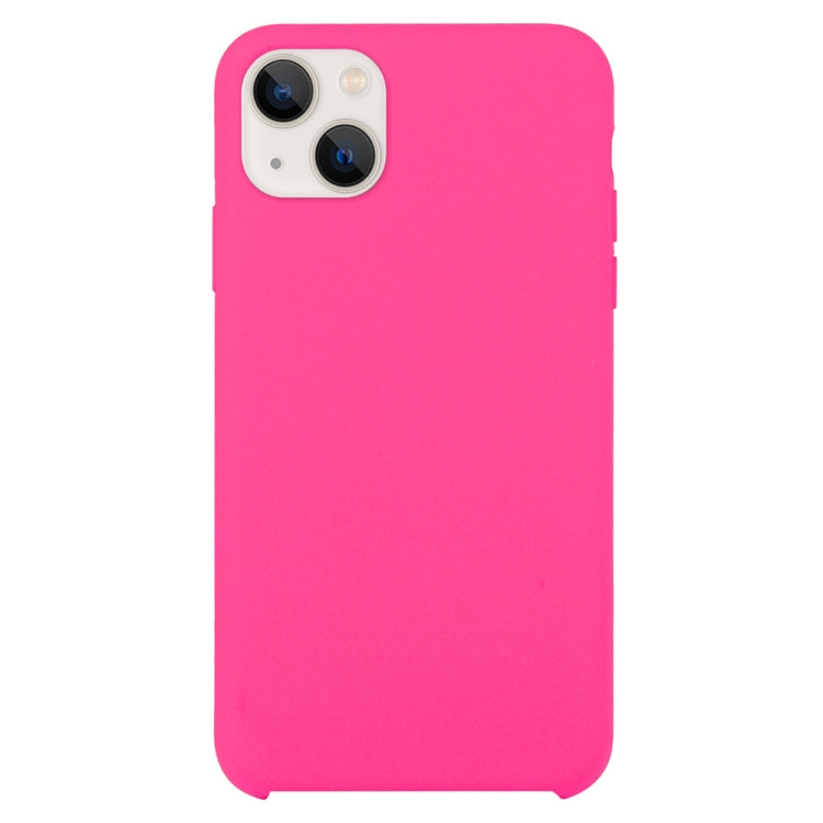 Solid Silicone Phone Case, For iPhone 15 Plus, For iPhone 15