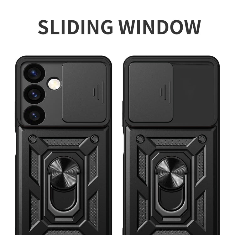 Sliding Camera Cover Design TPU+PC Phone Case, For Samsung Galaxy S24+ 5G, For Samsung Galaxy S24 5G, For Samsung Galaxy A15, For Samsung Galaxy A05