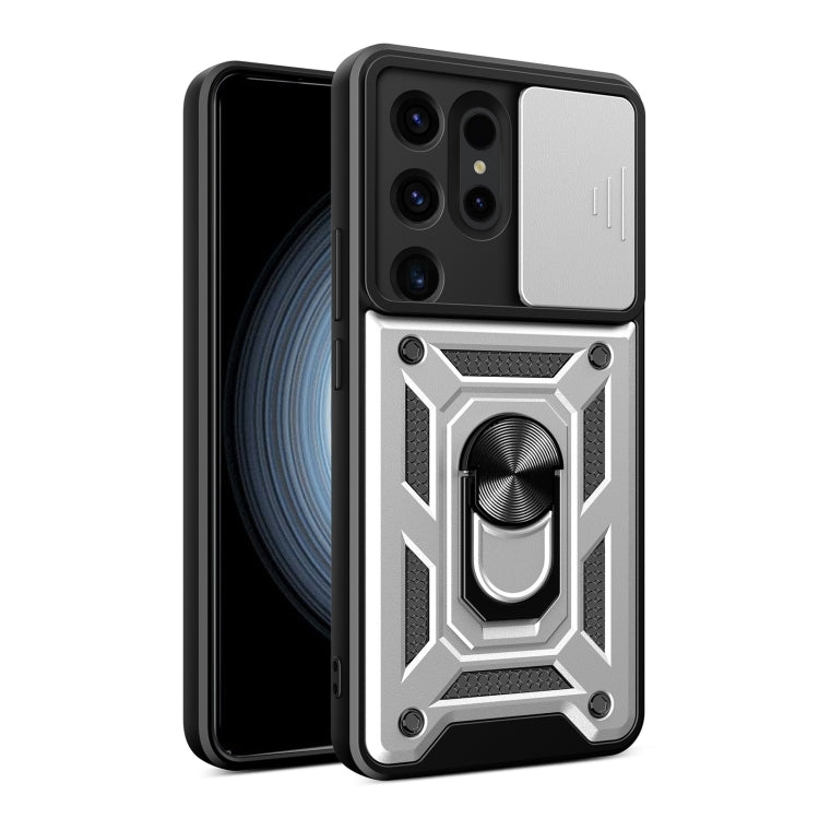 Sliding Camera Cover Design TPU+PC Phone Case, For Samsung Galaxy S24 FE 5G, For Samsung Galaxy A55 5G, For Samsung Galaxy A35 5G, For Samsung Galaxy S24 Ultra 5G