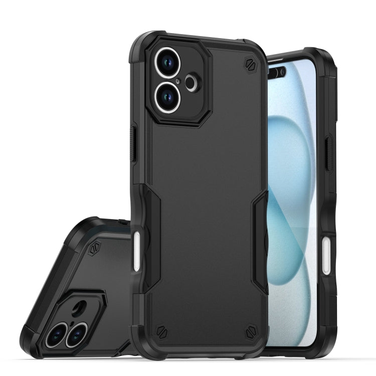 Non-slip Shockproof Armor Phone Case, For iPhone 16 Pro Max, For iPhone 16 Pro, For iPhone 16 Plus, For iPhone 16