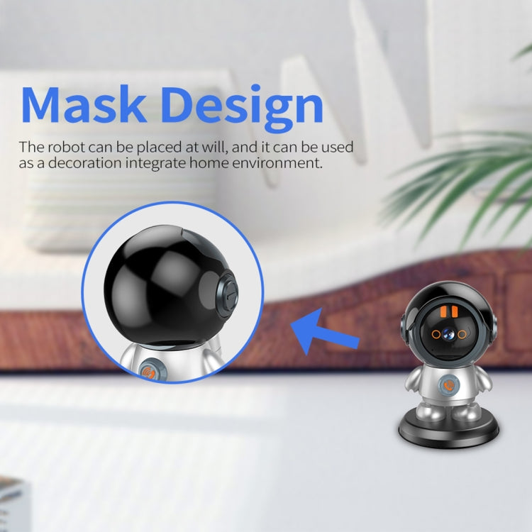 ESCAM PT302 Robot 3MP One Click Call Humanoid Detection WiFi IP Camera, PT302