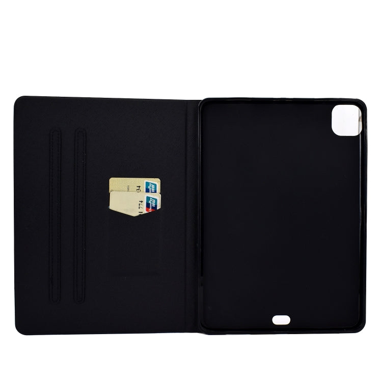 Voltage Painted Pattern Tablet PC Protective Leather Case with Bracket & Card Slots & Sleep / Wake-up & Anti-skid Strip, For iPad Pro 11 inch (2018), For iPad 10.2, For iPad mini 5 / 4 / 3 / 2 / 1, For iPad Air