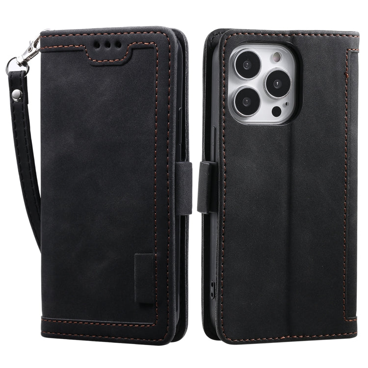 Retro Splicing Horizontal Flip Leather Phone Case, Series 1