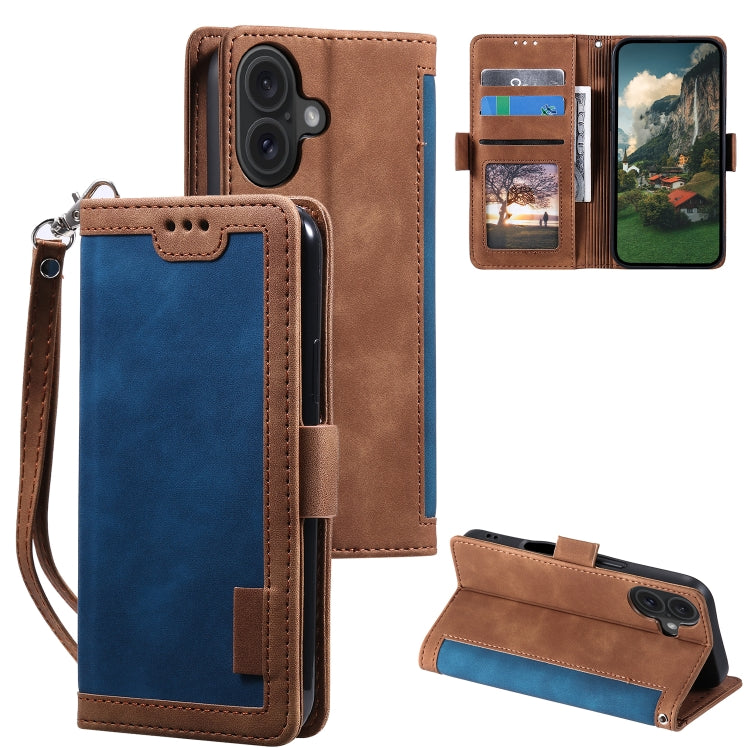 Retro Splicing Horizontal Flip Leather Phone Case, Series 1