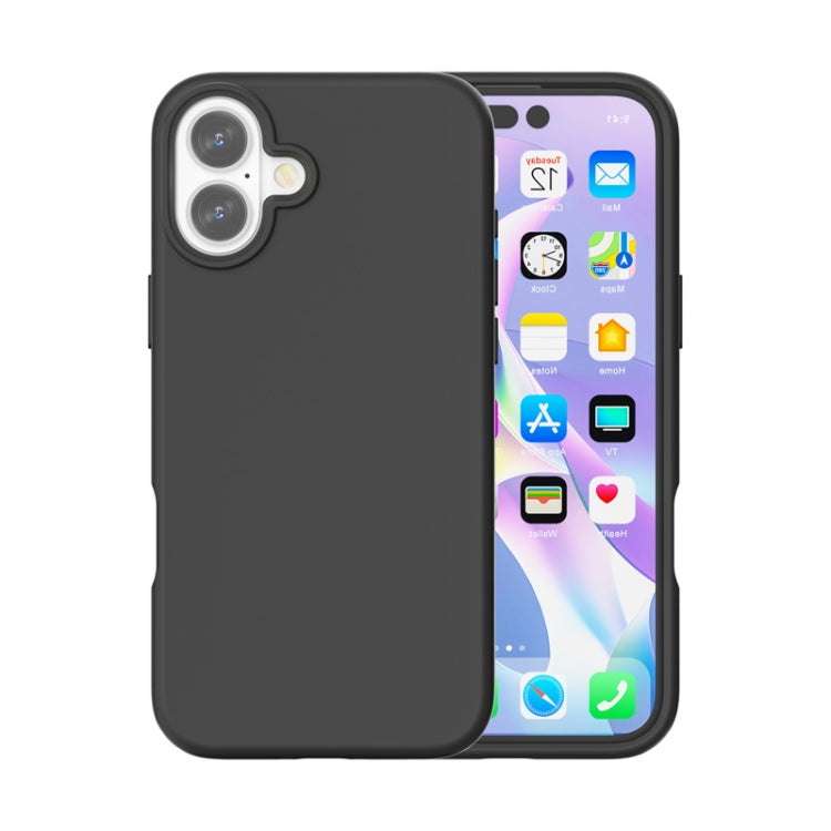 Rubber Oil Surface Solid Color Phone Case, For iPhone 16 Pro Max, For iPhone 16 Pro, For iPhone 16 Plus, For iPhone 16, For iPhone 15 Pro Max, For iPhone 15 Pro, For iPhone 15 Plus, For iPhone 15