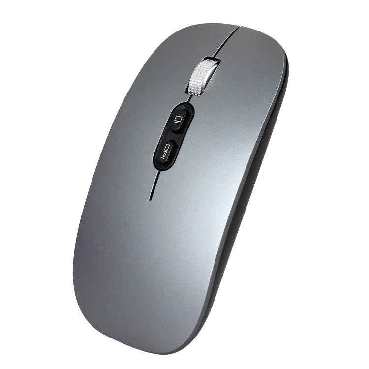 HXSJ M103 1600DPI 2.4GHz Wireless Rechargeable Mouse, 2.4GHz Grey, 2.4GHz Silver