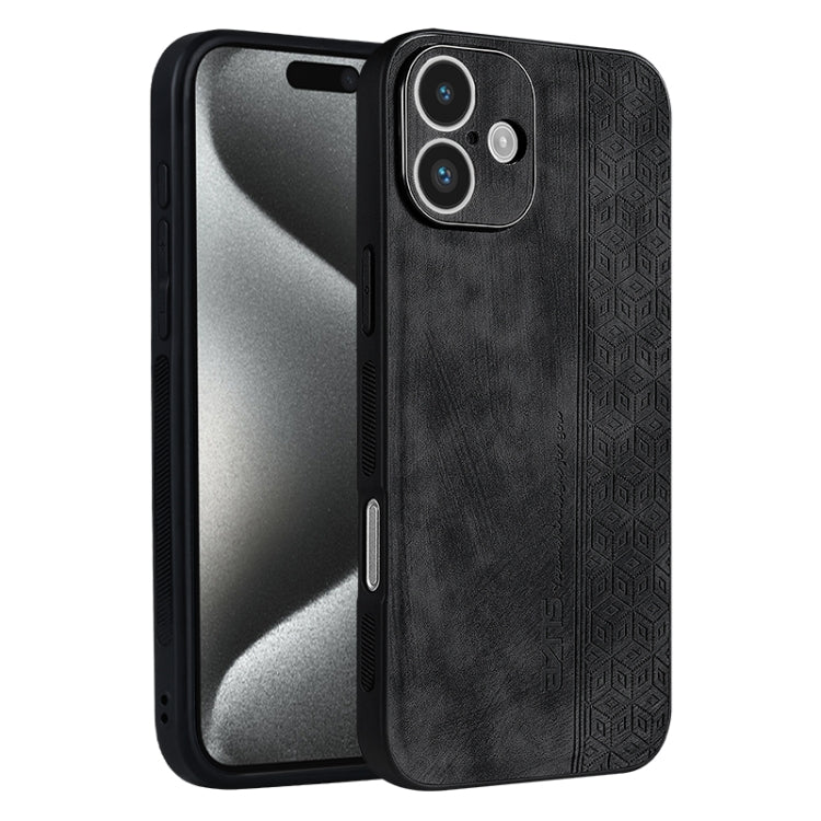 AZNS 3D Embossed Skin Feel Phone Case, For iPhone 16 Pro Max, For iPhone 16 Pro, For iPhone 16 Plus, For iPhone 16, For iPhone 15 Pro Max, For iPhone 15 Pro