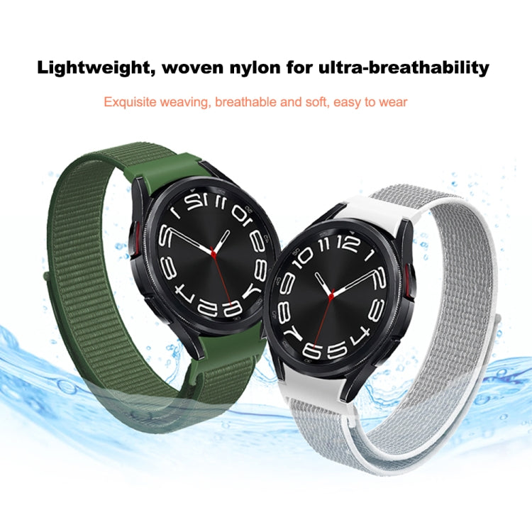 Woven Nylon Loop Watch Band, For Samsung Galaxy Watch  7 / 6
