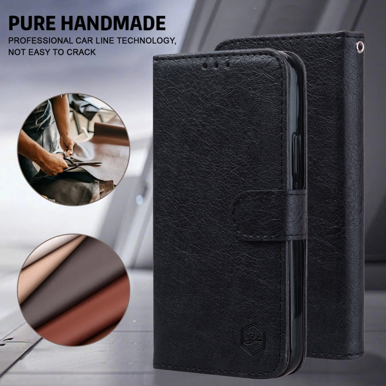 Skin Feeling Oil Leather Texture PU + TPU Phone Case, For iPhone 6 / 7 / 8 / SE 2022, For iPhone 13 Pro Max, For iPhone 13 Pro, For iPhone 13, For iPhone 13 mini, For iPhone 12 Pro / 12