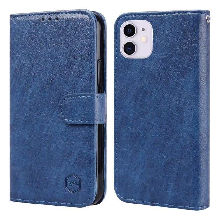 Skin Feeling Oil Leather Texture PU + TPU Phone Case, For iPhone 12 Pro Max, For iPhone 12 mini, For iPhone 11 Pro Max, For iPhone 11, For iPhone 11 Pro, For iPhone X / XS