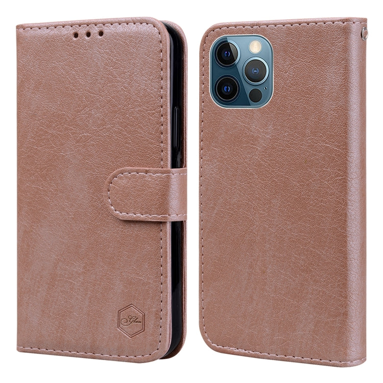 Skin Feeling Oil Leather Texture PU + TPU Phone Case, For iPhone 6 / 7 / 8 / SE 2022, For iPhone 13 Pro Max, For iPhone 13 Pro, For iPhone 13, For iPhone 13 mini, For iPhone 12 Pro / 12