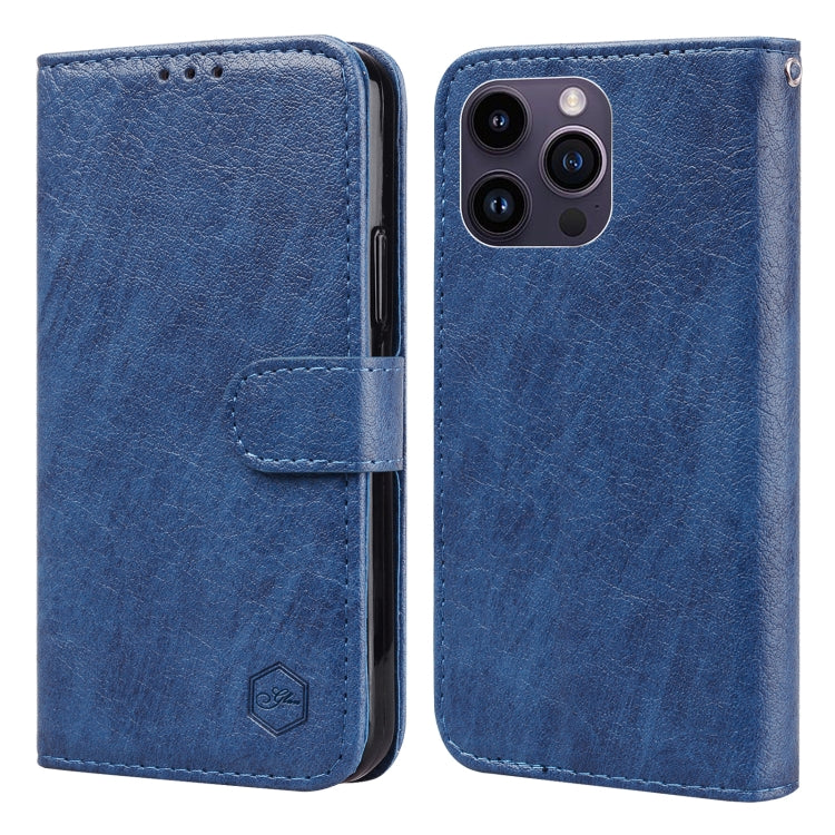Skin Feeling Oil Leather Texture PU + TPU Phone Case, For iPhone 15 Pro Max, For iPhone 15 Pro, For iPhone 15 Plus, For iPhone 15