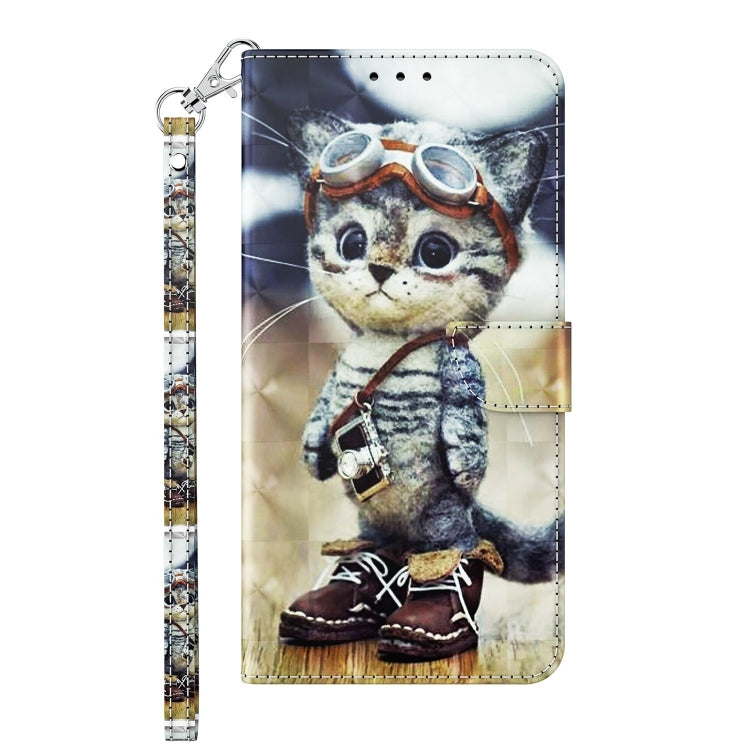 3D Painted Leather Phone Case, For iPhone 15 Pro Max, For iPhone 15 Pro