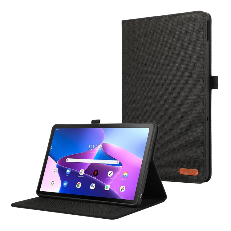 Horizontal Flip TPU + Fabric PU Leather Tablet Case, For Lenovo Tab M11 / Xiaoxin Pad 11 2024, For Lenovo Tab P12, For Lenovo Legion Y700 2023, For Lenovo Tab M10 5G 10.6