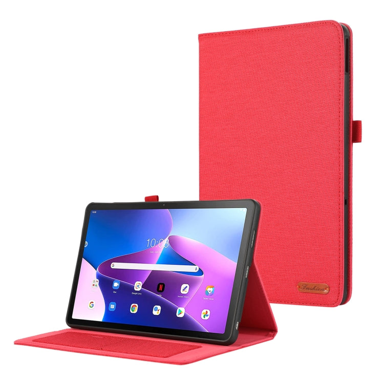 Horizontal Flip TPU + Fabric PU Leather Tablet Case, For Lenovo Tab P12, For Lenovo Legion Y700 2023, For Lenovo Tab M11 / Xiaoxin Pad 11 2024, For Lenovo Tab M10 5G 10.6