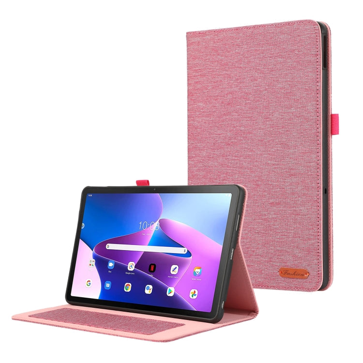 Horizontal Flip TPU + Fabric PU Leather Tablet Case, For Lenovo Tab P12, For Lenovo Legion Y700 2023, For Lenovo Tab M11 / Xiaoxin Pad 11 2024, For Lenovo Tab M10 5G 10.6