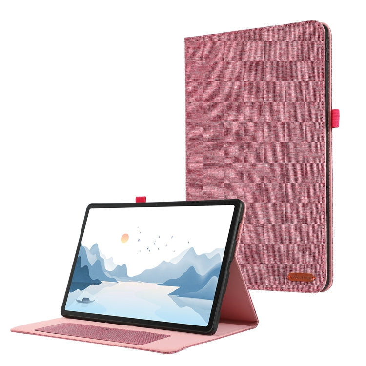 Horizontal Flip TPU + Fabric PU Leather Tablet Case, For Lenovo Tab M11 / Xiaoxin Pad 11 2024, For Lenovo Tab P12, For Lenovo Legion Y700 2023, For Lenovo Tab M10 5G 10.6