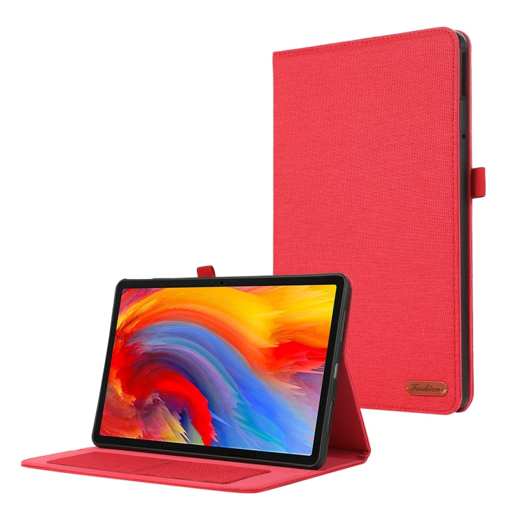 Horizontal Flip TPU + Fabric PU Leather Tablet Case, For Lenovo Tab M11 / Xiaoxin Pad 11 2024, For Lenovo Tab P12, For Lenovo Legion Y700 2023, For Lenovo Tab M10 5G 10.6