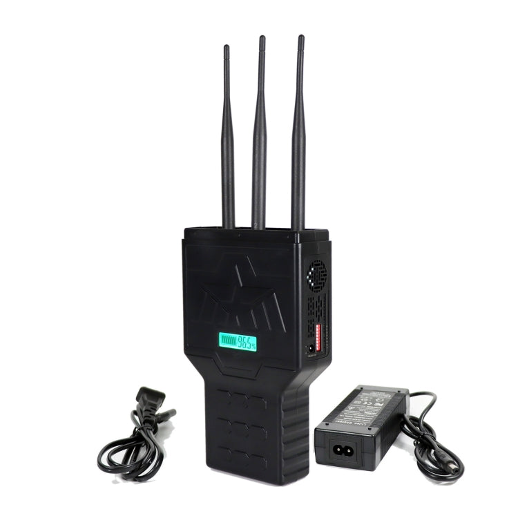 JAX-P3 2.4G+5.2G+5.8G 6W Handheld Wireless Internet Jammer, JAX-P3